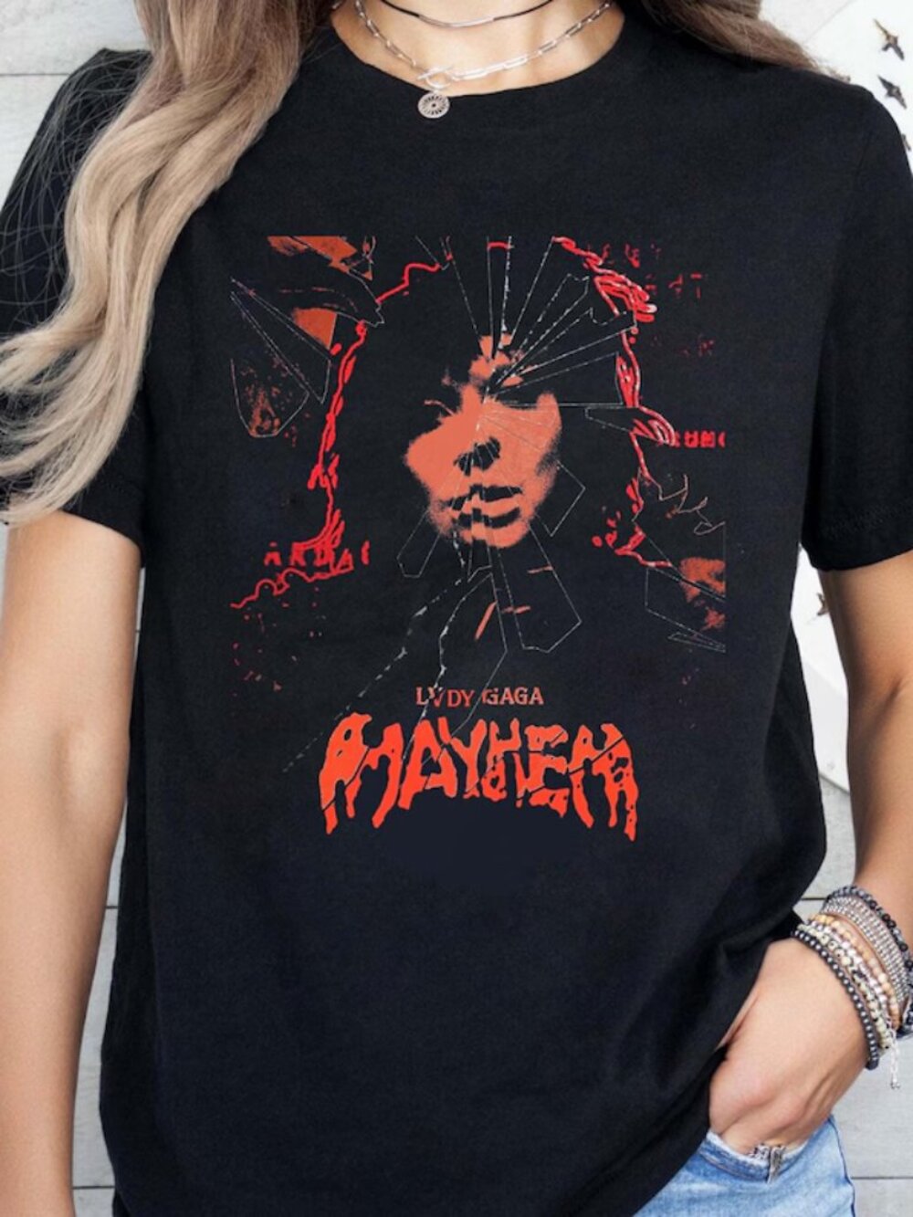 Lady Gaga Mayhem Shirt, Lady Gaga The Mayhem Ball Tour 2025 T Shirt